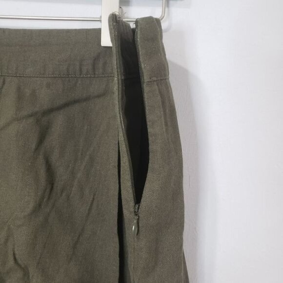 Gap Factory Olive Green Cast Skort size USA 6 - Picture 5 of 12